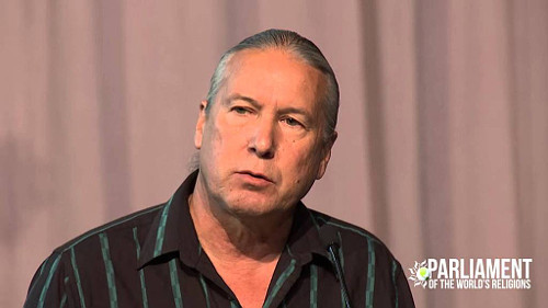 Steven Newcomb at 2015 Parliament of World Religions