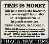 Time Is Money
