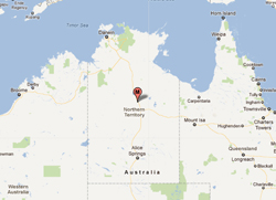 Muckaty Station Map