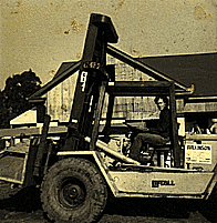 mr. forklift at the helm