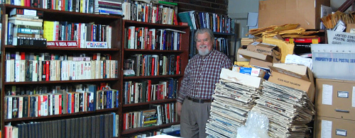 John Judge at home, June 7, 2011