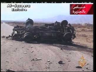 11/11: US planes bombed bus carrying fleeing refugees--35 died