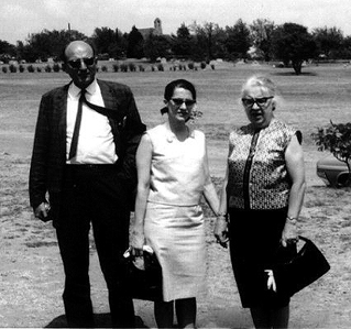 Harold Feldman, Immie Feldman, and Marguerite Oswald, Dallas, Summer 1964