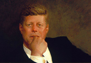 Portrait of John F. Kennedy (1967) by Jamie Wyeth