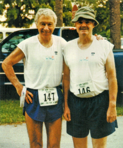 Gaeton Fonzi and Bernard McCormick in 1997