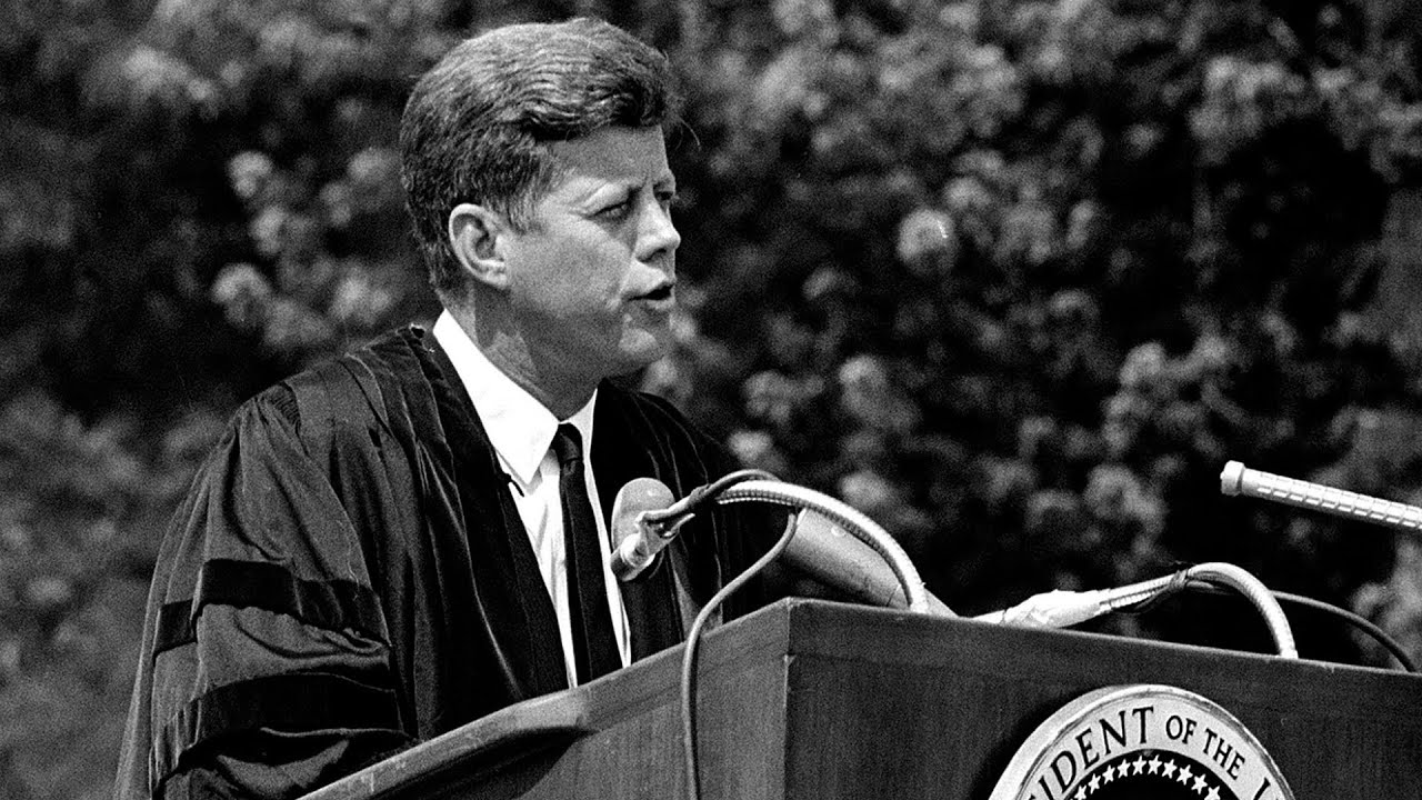 President Kennedy's 10 Jun 1963 American University Address