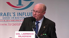 Col. Lawrence Wilkerson: Israeli Influence on U.S. Foreign Policy